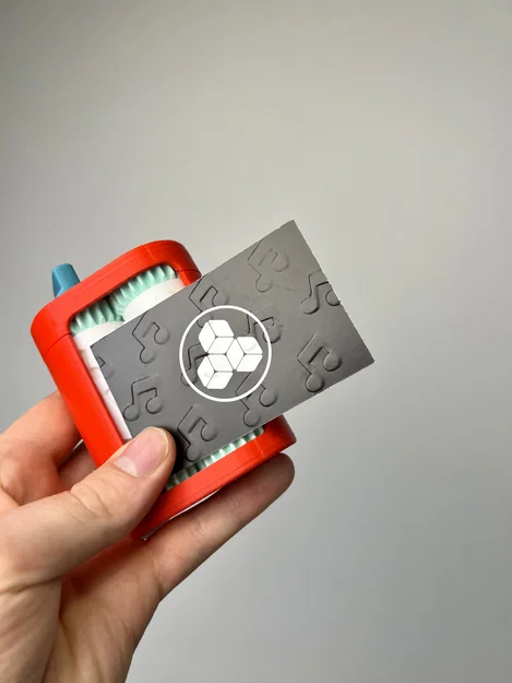 Music Notes - Roller dập nổi danh thiếp (Business Card Embosser) - Image 3