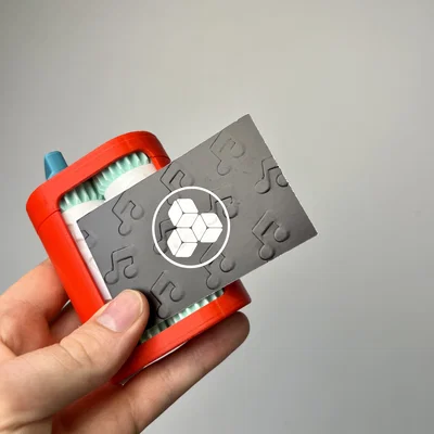 Music Notes - Roller dập nổi danh thiếp (Business Card Embosser)