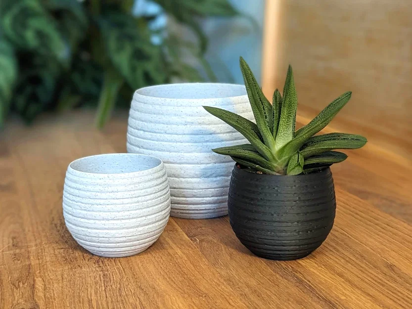 Chậu Trồng Cây Honeypot Chạm Khắc - Image 1