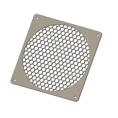 Lưới bảo vệ quạt tản nhiệt 140mm họa tiết tổ ong cho PC Gaming