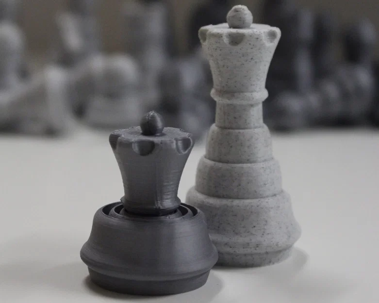 Bộ Cờ Vua Gập Gọn (Collapsible Chess Set) - Image 1