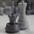 Bộ Cờ Vua Gập Gọn (Collapsible Chess Set) - Thumbnail 1