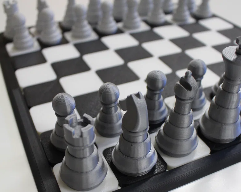 Bộ Cờ Vua Gập Gọn (Collapsible Chess Set) - Image 4