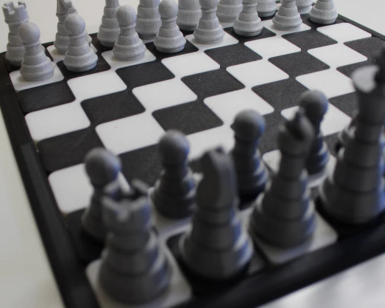 Bộ Cờ Vua Gập Gọn (Collapsible Chess Set) - Image 5