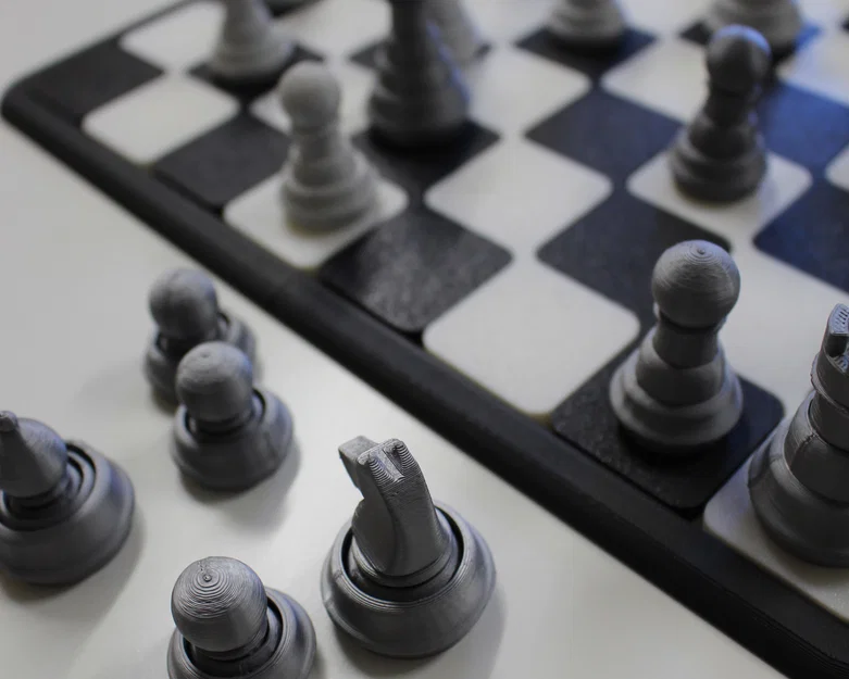 Bộ Cờ Vua Gập Gọn (Collapsible Chess Set) - Image 6