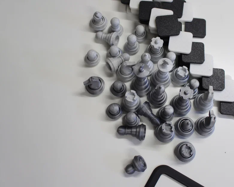 Bộ Cờ Vua Gập Gọn (Collapsible Chess Set) - Image 9