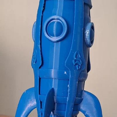 Mô hình tên lửa vũ trụ 3D - Đồ chơi trang trí cực chất