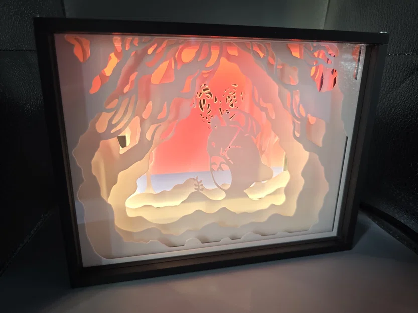 Hộp đèn layer My Neighbor Totoro - Image 2