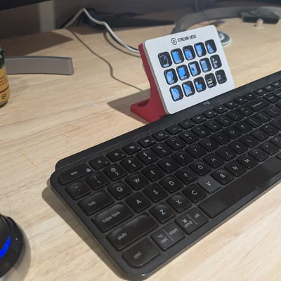 Giá đỡ StreamDeck mk2 cho bàn phím Logitech MX Keys in 3D