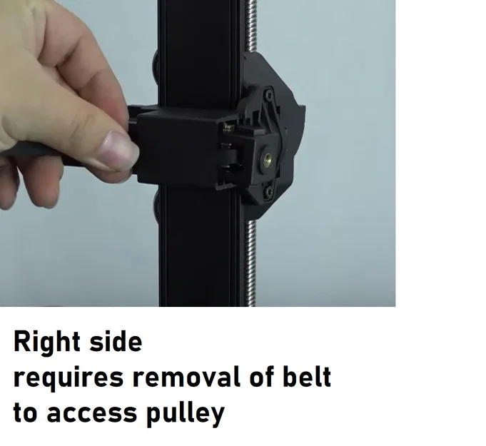 Ender 3 V3 SE/KE – Fix cạ dây belt trục X (Belt Rub Fix) - Image 2