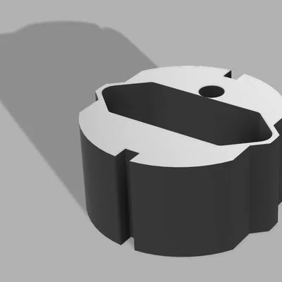 Bộ chuyển đổi phích cắm điện chuẩn EU Type E và F in 3D