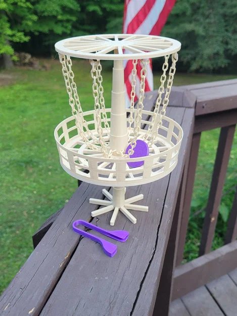 Disc Golf Mini Gấp Gọn Kèm Disc Shooter (Collapsible Disc Golf And Shooter) - Image 2