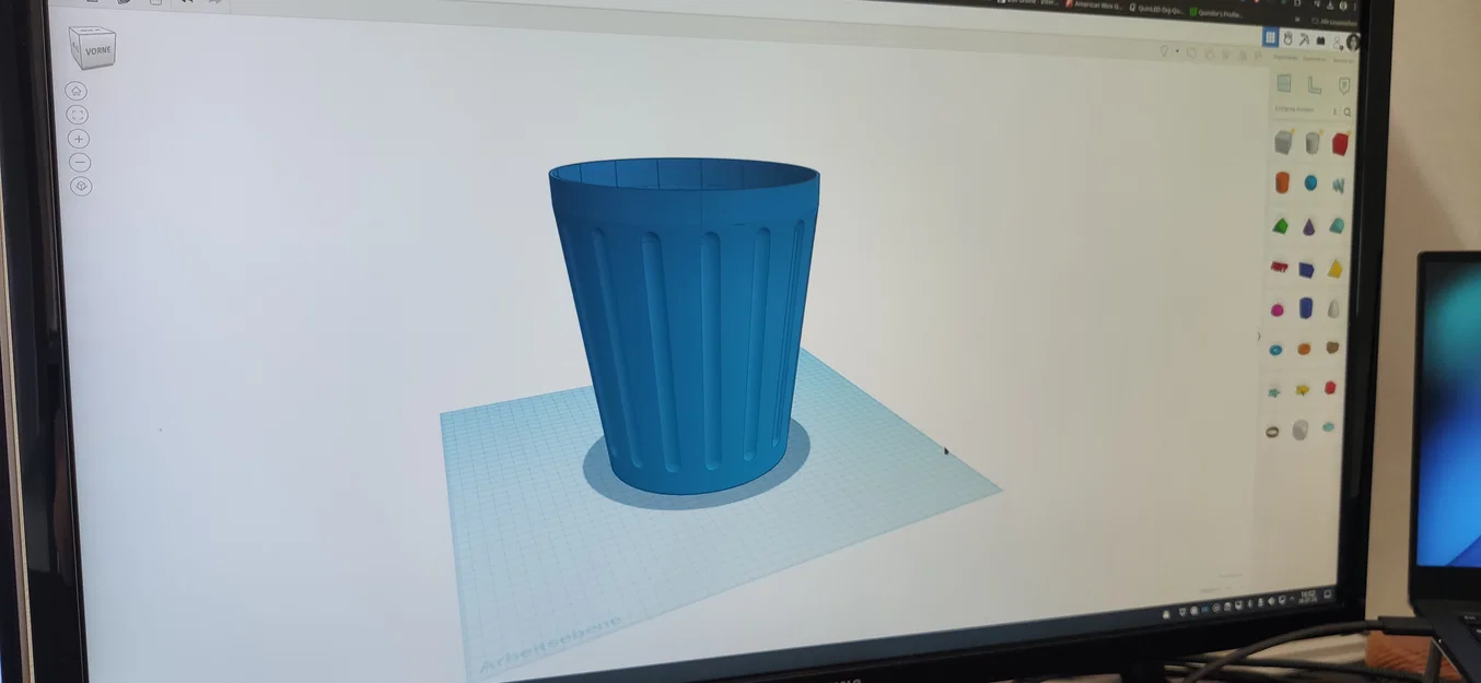 Vasemode Trashcan - Thùng rác để bàn in vase mode - Image 5