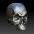 Mô hình đầu lâu Skull cách điệu đầy cá tính cho in 3D - Thumbnail 1