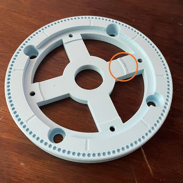 Đĩa chia độ cải tiến cho Open Ball Vise (Corrected Index Plate) - Image 1