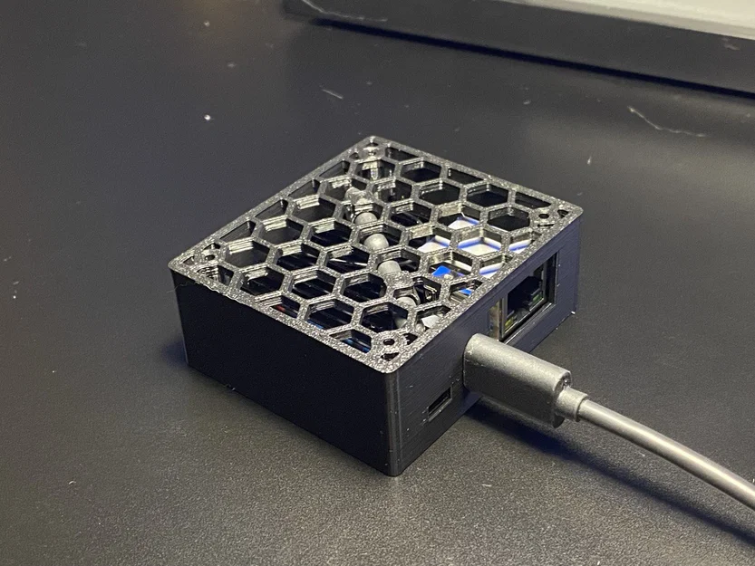 Vỏ bảo vệ Orange Pi Zero 3 thiết kế tản nhiệt tổ ong 3D - Image 1