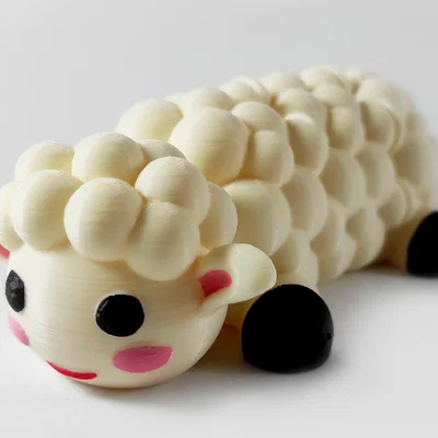 Sheep Cute Flexi - Articulated (Cừu Flexi Dễ Thương - Khớp Linh Hoạt)