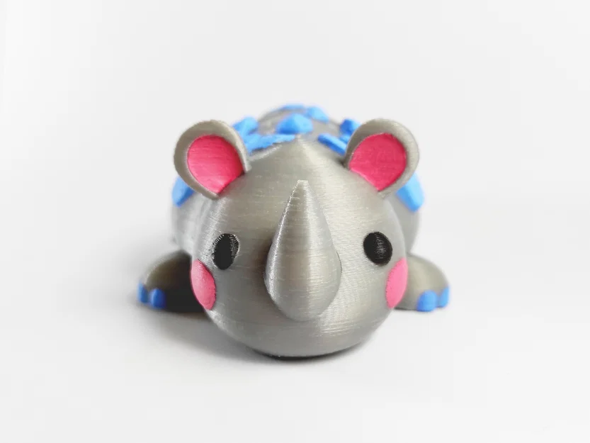 RHINO CUTE FLEXI - ARTICULATED (Tê giác cute flexi khớp nối) - Image 2