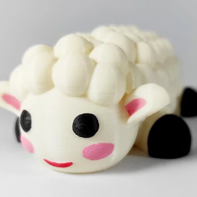 Sheep Cute Flexi - Articulated (Cừu Flexi Dễ Thương - Khớp Linh Hoạt)