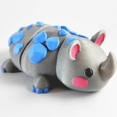 RHINO CUTE FLEXI - ARTICULATED (Tê giác cute flexi khớp nối)