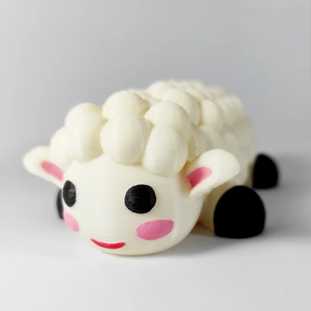 Sheep Cute Flexi - Articulated (Cừu Flexi Dễ Thương - Khớp Linh Hoạt) - Image 4