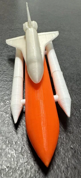 Mô hình lắp ráp tàu con thoi Space Shuttle kit card ấn tượng - Image 3