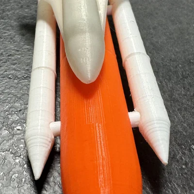 Mô hình lắp ráp tàu con thoi Space Shuttle kit card ấn tượng