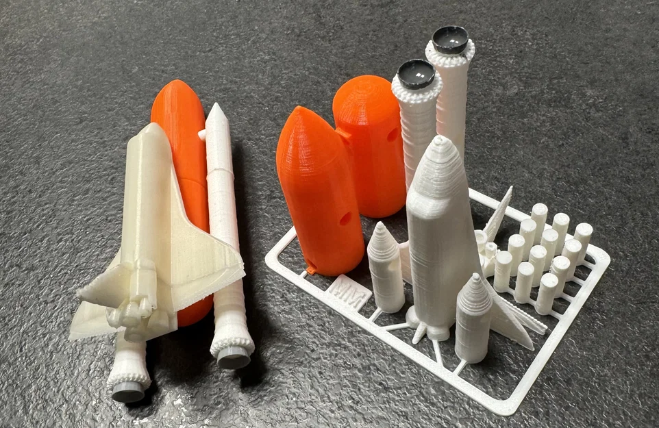 Mô hình lắp ráp tàu con thoi Space Shuttle kit card ấn tượng - Image 6