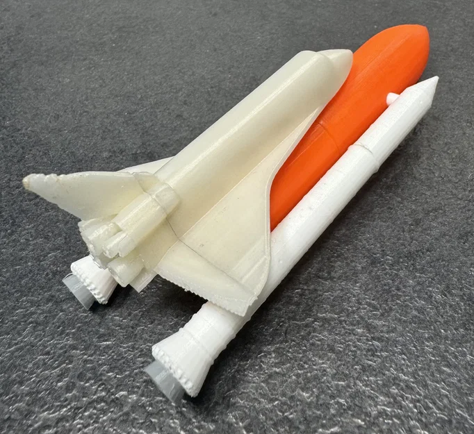 Mô hình lắp ráp tàu con thoi Space Shuttle kit card ấn tượng - Image 10