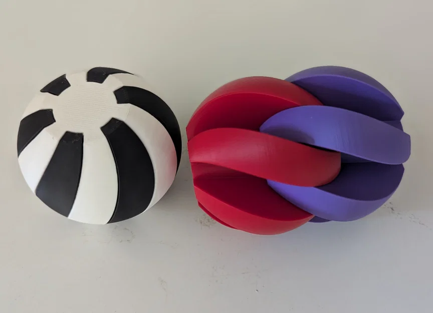 Hướng dẫn in 3D đồ chơi xoay hình cầu xoắn ốc (Spiral Fidget) - Image 1