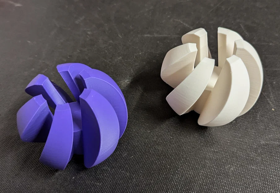 Hướng dẫn in 3D đồ chơi xoay hình cầu xoắn ốc (Spiral Fidget) - Image 3