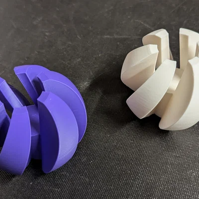 Hướng dẫn in 3D đồ chơi xoay hình cầu xoắn ốc (Spiral Fidget)