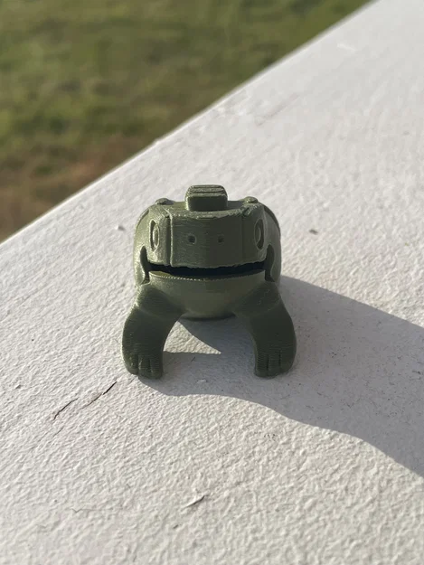 Mô hình nhạc cụ ếch Percussion Frog in 3D độc đáo - Image 3