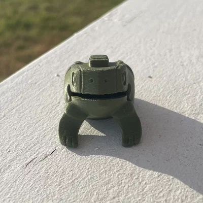 Mô hình nhạc cụ ếch Percussion Frog in 3D độc đáo