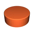 Bộ sưu tập mô hình gạch LEGO tròn (Round LEGO Tile) 3D in tại nhà - Thumbnail 1