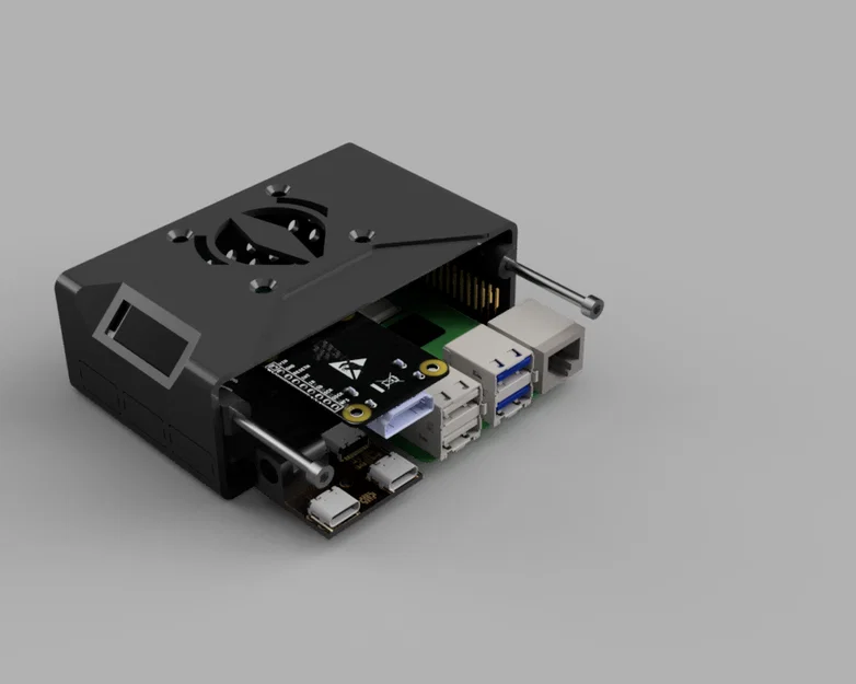 Vỏ PiKVM Case cho Raspberry Pi 4 - Image 2