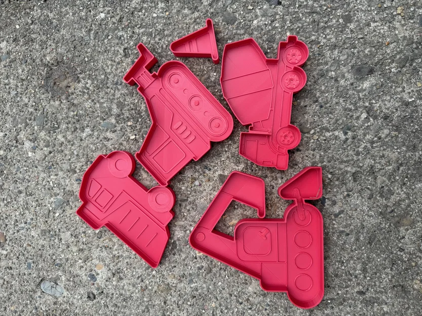 Khuôn Đúc Cát Hình Xe Công Trình Cho Bé - Image 2