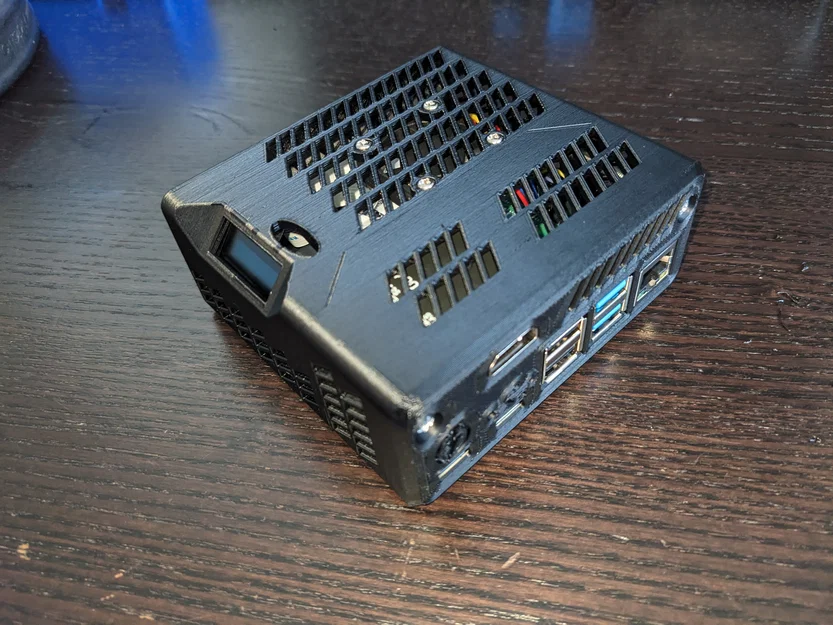 Case PiKVM V2 cho board Geekworm C790 kèm audio - Image 1