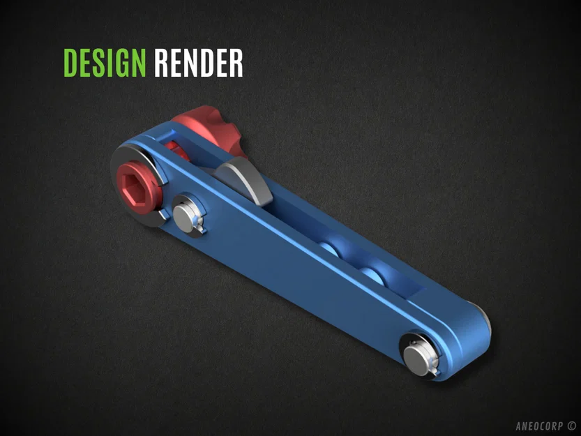 MiniHex Bit Ratchet v3.1 – Ratchet hex bit 1/4 inch nhỏ gọn - Image 2