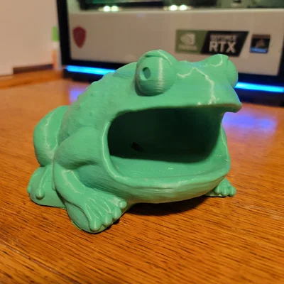 Khay đựng xà phòng 3D hình ếch Bullfrog độc đáo cho phòng tắm