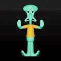 Mô hình 3D Squidward đáng yêu từ SpongeBob cho người hâm mộ - Thumbnail 2