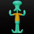 Mô hình 3D Squidward đáng yêu từ SpongeBob cho người hâm mộ - Thumbnail 3