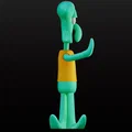Mô hình 3D Squidward đáng yêu từ SpongeBob cho người hâm mộ - Thumbnail 4