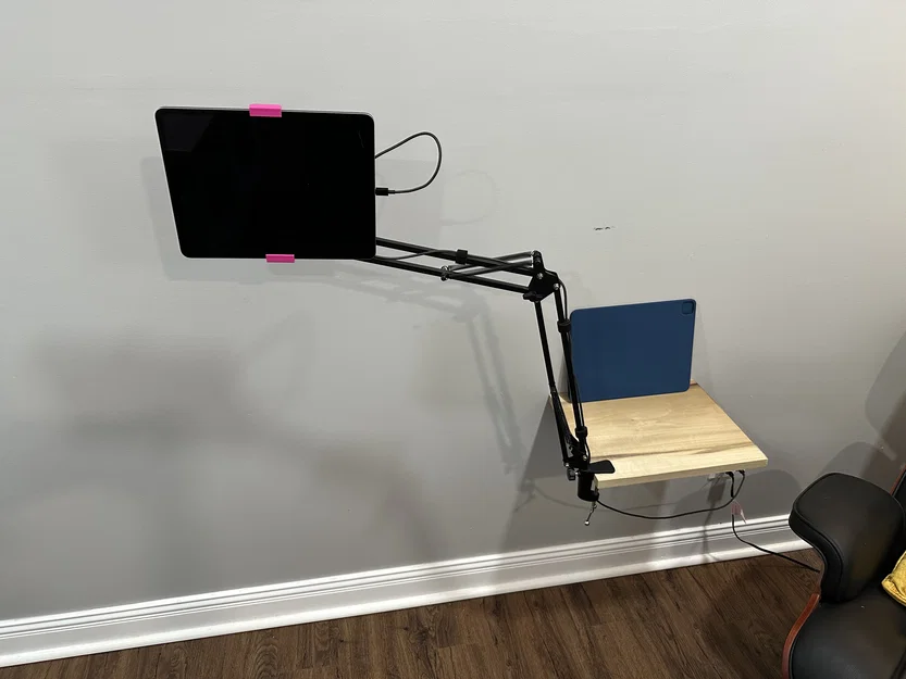 Giá đỡ iPad Pro 12.9 inch gắn tay đỡ micro linh hoạt - Image 3