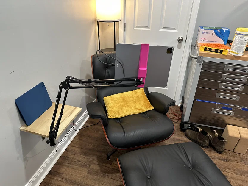 Giá đỡ iPad Pro 12.9 inch gắn tay đỡ micro linh hoạt - Image 4