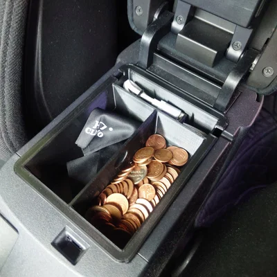 Mitsubishi Lancer X Armrest Organizer