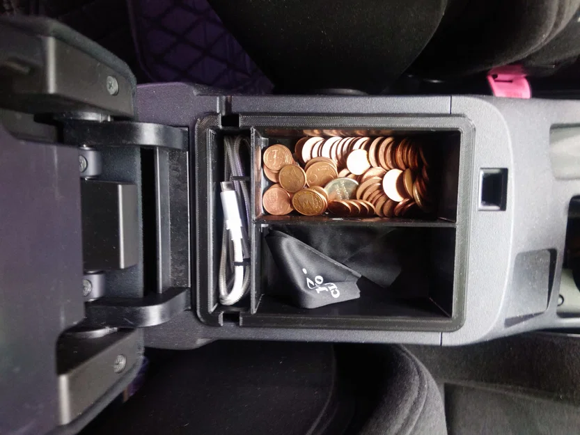 Mitsubishi Lancer X Armrest Organizer - Image 2