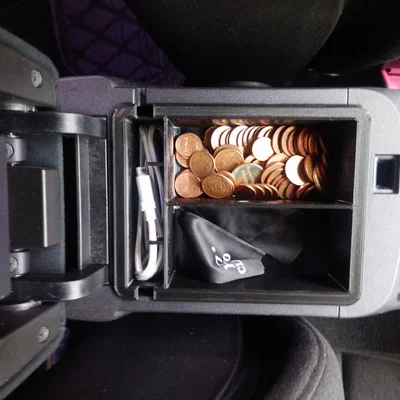 Mitsubishi Lancer X Armrest Organizer