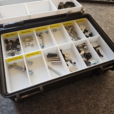 Prusa (Tools) Rugged Box Inserts cho Spare Parts