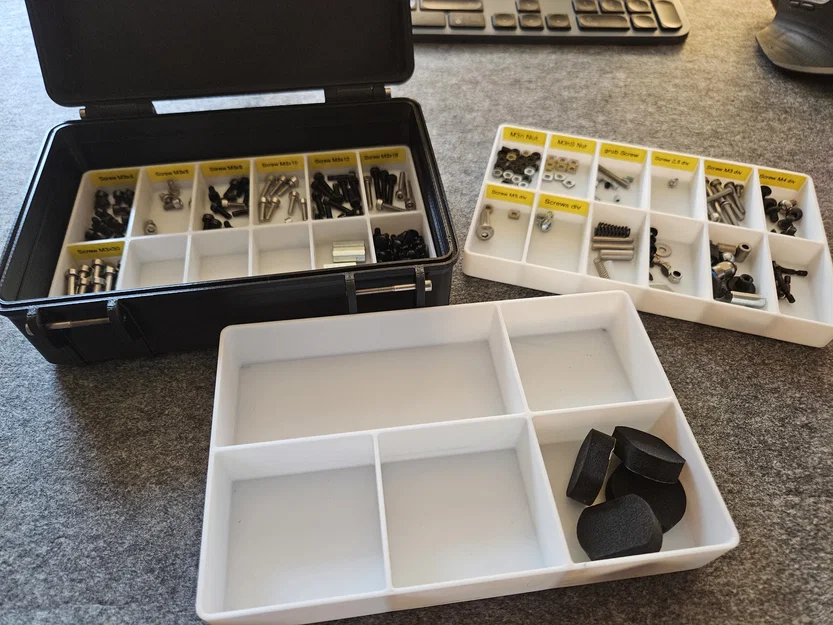 Prusa (Tools) Rugged Box Inserts cho Spare Parts - Image 2